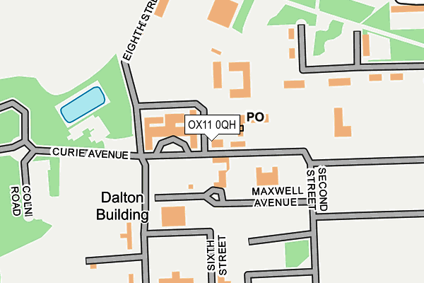 OX11 0QH map - OS OpenMap – Local (Ordnance Survey) OX11 0QH map - OS OpenMap – Local (Ordnance Survey)