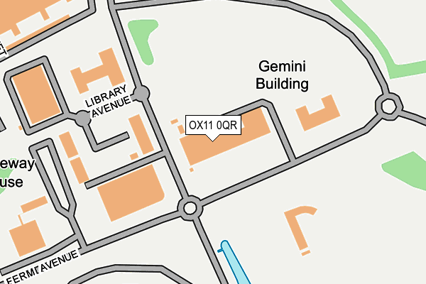 OX11 0QR map - OS OpenMap – Local (Ordnance Survey) OX11 0QR map - OS OpenMap – Local (Ordnance Survey)