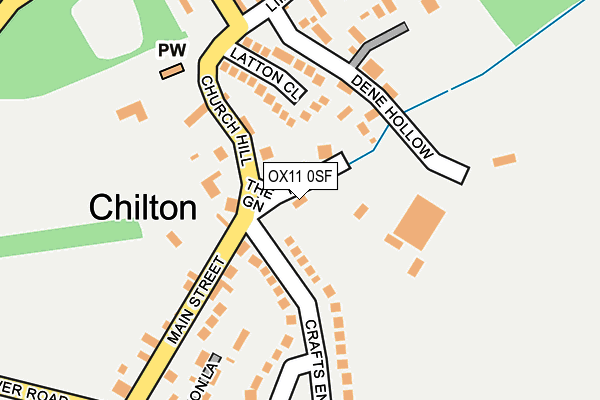 OX11 0SF map - OS OpenMap – Local (Ordnance Survey) OX11 0SF map - OS OpenMap – Local (Ordnance Survey)