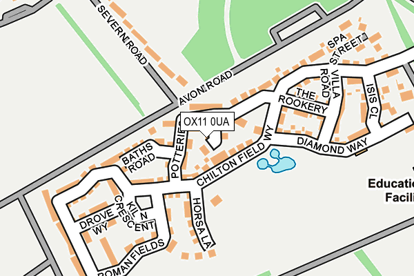 OX11 0UA map - OS OpenMap – Local (Ordnance Survey) OX11 0UA map - OS OpenMap – Local (Ordnance Survey)