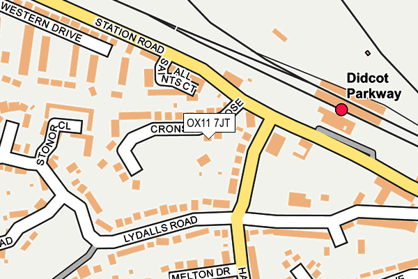 OX11 7JT map - OS OpenMap – Local (Ordnance Survey) OX11 7JT map - OS OpenMap – Local (Ordnance Survey)