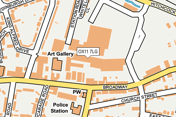 OX11 7LG map - OS OpenMap – Local (Ordnance Survey) OX11 7LG map - OS OpenMap – Local (Ordnance Survey)