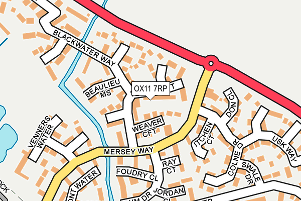 OX11 7RP map - OS OpenMap – Local (Ordnance Survey) OX11 7RP map - OS OpenMap – Local (Ordnance Survey)