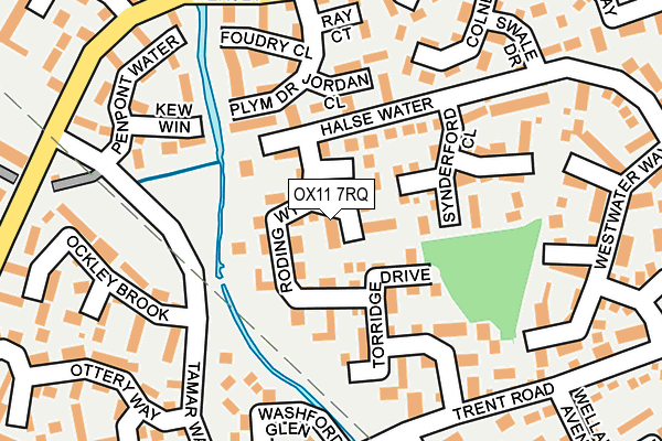 OX11 7RQ map - OS OpenMap – Local (Ordnance Survey) OX11 7RQ map - OS OpenMap – Local (Ordnance Survey)