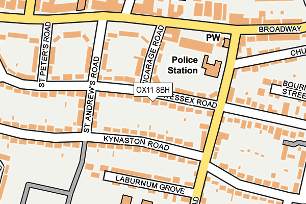 OX11 8BH map - OS OpenMap – Local (Ordnance Survey) OX11 8BH map - OS OpenMap – Local (Ordnance Survey)