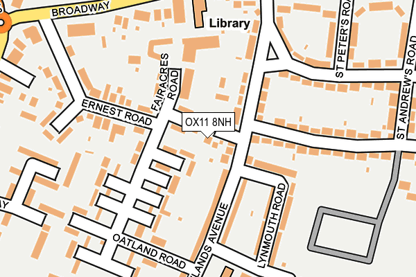 OX11 8NH map - OS OpenMap – Local (Ordnance Survey) OX11 8NH map - OS OpenMap – Local (Ordnance Survey)