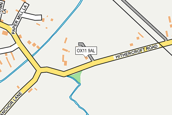 OX11 9AL map - OS OpenMap – Local (Ordnance Survey) OX11 9AL map - OS OpenMap – Local (Ordnance Survey)