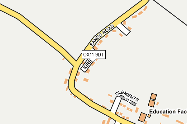 OX11 9DT map - OS OpenMap – Local (Ordnance Survey) OX11 9DT map - OS OpenMap – Local (Ordnance Survey)