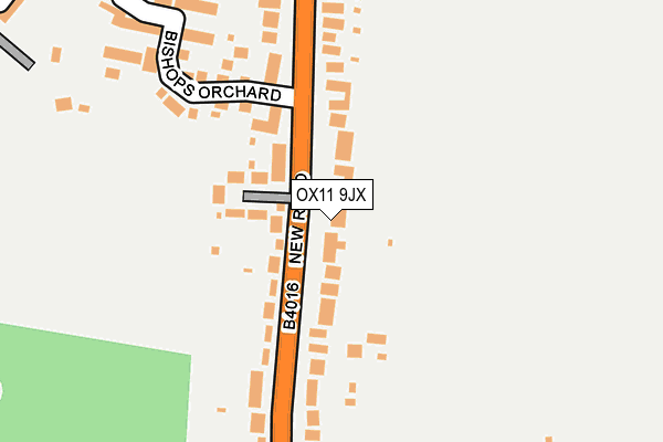 OX11 9JX map - OS OpenMap – Local (Ordnance Survey) OX11 9JX map - OS OpenMap – Local (Ordnance Survey)