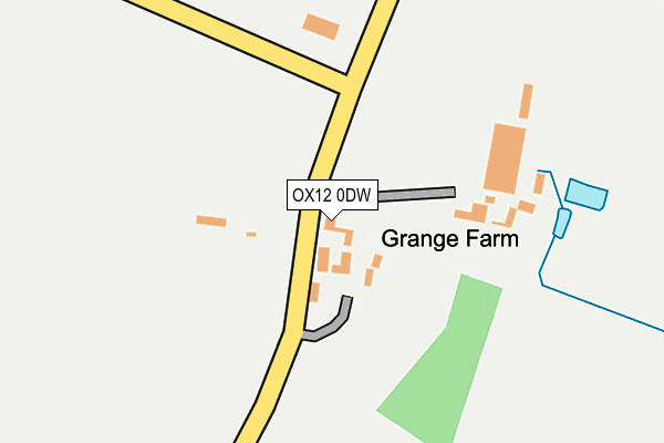 OX12 0DW map - OS OpenMap – Local (Ordnance Survey) OX12 0DW map - OS OpenMap – Local (Ordnance Survey)