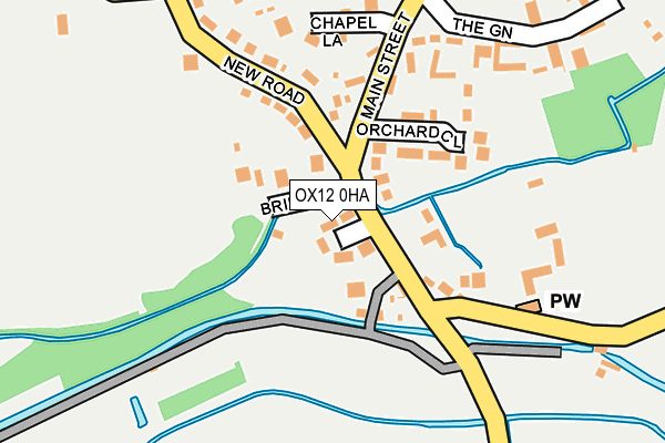 OX12 0HA map - OS OpenMap – Local (Ordnance Survey) OX12 0HA map - OS OpenMap – Local (Ordnance Survey)