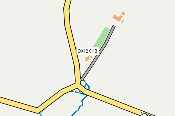 OX12 0HB map - OS OpenMap – Local (Ordnance Survey) OX12 0HB map - OS OpenMap – Local (Ordnance Survey)