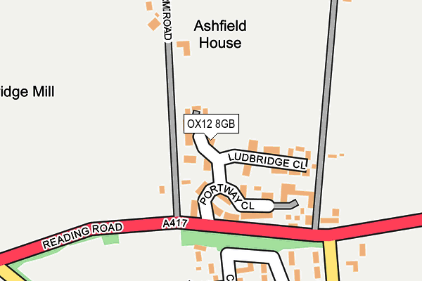OX12 8GB map - OS OpenMap – Local (Ordnance Survey)