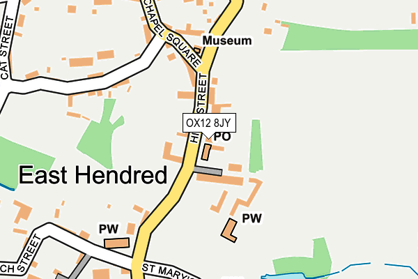 OX12 8JY map - OS OpenMap – Local (Ordnance Survey) OX12 8JY map - OS OpenMap – Local (Ordnance Survey)