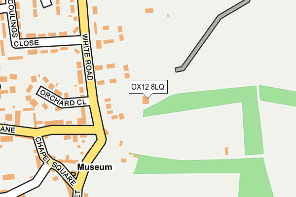 OX12 8LQ map - OS OpenMap – Local (Ordnance Survey) OX12 8LQ map - OS OpenMap – Local (Ordnance Survey)