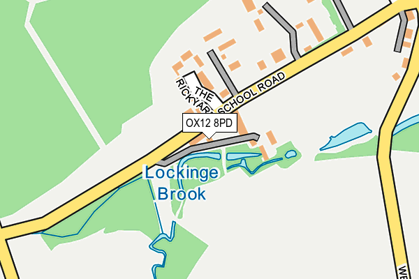 OX12 8PD map - OS OpenMap – Local (Ordnance Survey) OX12 8PD map - OS OpenMap – Local (Ordnance Survey)