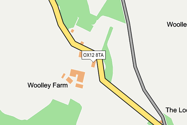 OX12 8TA map - OS OpenMap – Local (Ordnance Survey) OX12 8TA map - OS OpenMap – Local (Ordnance Survey)