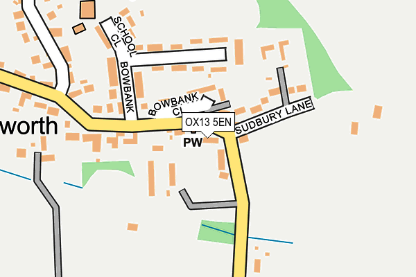 OX13 5EN map - OS OpenMap – Local (Ordnance Survey) OX13 5EN map - OS OpenMap – Local (Ordnance Survey)