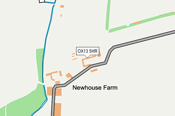 OX13 5HR map - OS OpenMap – Local (Ordnance Survey) OX13 5HR map - OS OpenMap – Local (Ordnance Survey)
