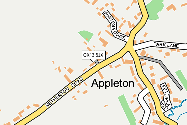 OX13 5JX map - OS OpenMap – Local (Ordnance Survey) OX13 5JX map - OS OpenMap – Local (Ordnance Survey)