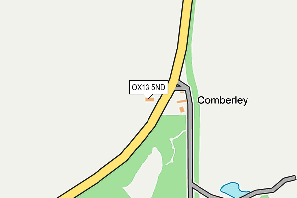 OX13 5ND map - OS OpenMap – Local (Ordnance Survey) OX13 5ND map - OS OpenMap – Local (Ordnance Survey)