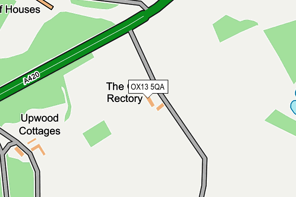 OX13 5QA map - OS OpenMap – Local (Ordnance Survey) OX13 5QA map - OS OpenMap – Local (Ordnance Survey)