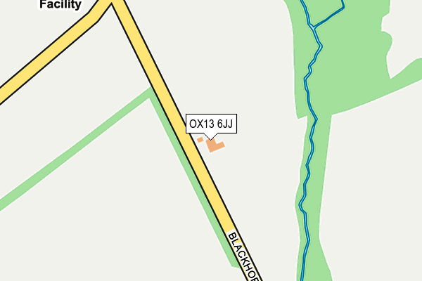 OX13 6JJ map - OS OpenMap – Local (Ordnance Survey) OX13 6JJ map - OS OpenMap – Local (Ordnance Survey)