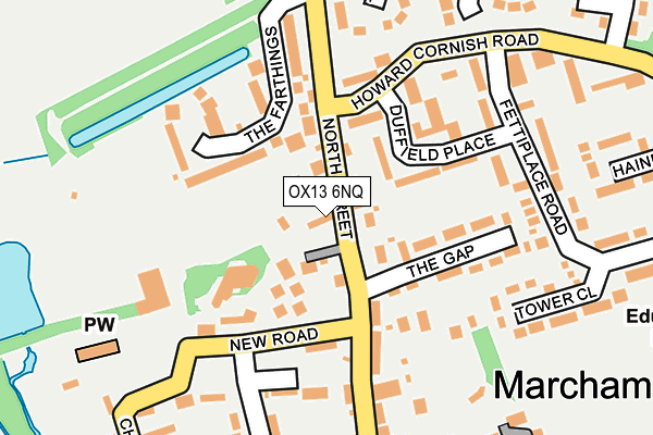 OX13 6NQ map - OS OpenMap – Local (Ordnance Survey) OX13 6NQ map - OS OpenMap – Local (Ordnance Survey)