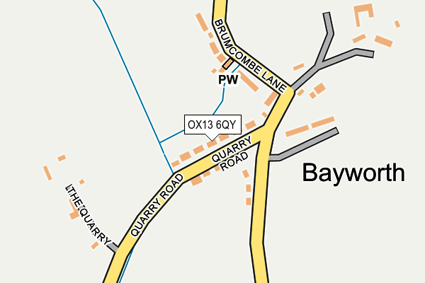 OX13 6QY map - OS OpenMap – Local (Ordnance Survey) OX13 6QY map - OS OpenMap – Local (Ordnance Survey)