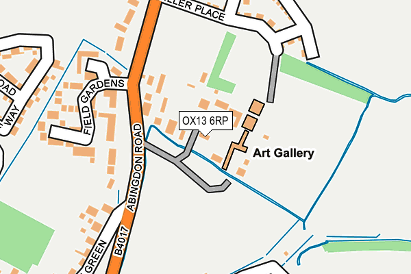 OX13 6RP map - OS OpenMap – Local (Ordnance Survey) OX13 6RP map - OS OpenMap – Local (Ordnance Survey)