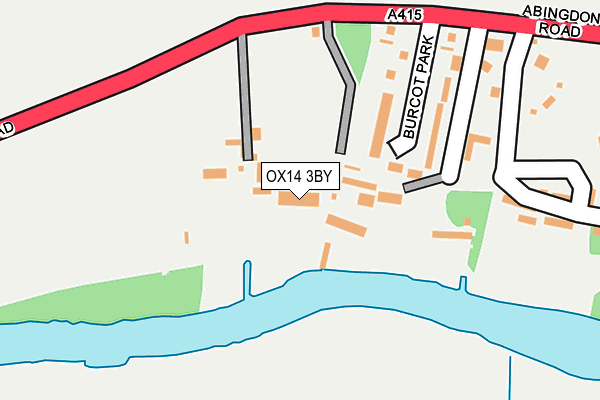 OX14 3BY map - OS OpenMap – Local (Ordnance Survey) OX14 3BY map - OS OpenMap – Local (Ordnance Survey)