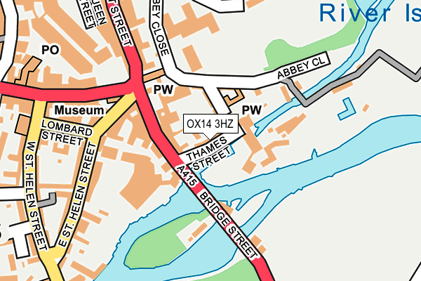 OX14 3HZ map - OS OpenMap – Local (Ordnance Survey) OX14 3HZ map - OS OpenMap – Local (Ordnance Survey)