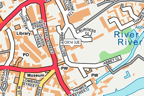 OX14 3JE map - OS OpenMap – Local (Ordnance Survey) OX14 3JE map - OS OpenMap – Local (Ordnance Survey)