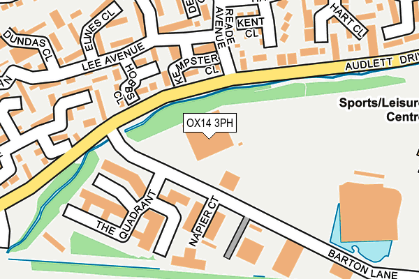 OX14 3PH map - OS OpenMap – Local (Ordnance Survey) OX14 3PH map - OS OpenMap – Local (Ordnance Survey)