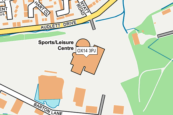 OX14 3PJ map - OS OpenMap – Local (Ordnance Survey) OX14 3PJ map - OS OpenMap – Local (Ordnance Survey)