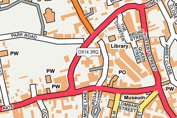 OX14 3RQ map - OS OpenMap – Local (Ordnance Survey) OX14 3RQ map - OS OpenMap – Local (Ordnance Survey)