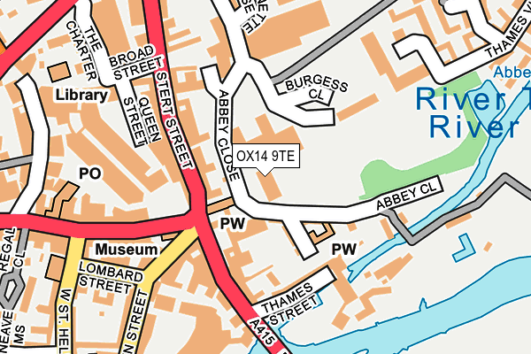 OX14 9TE map - OS OpenMap – Local (Ordnance Survey) OX14 9TE map - OS OpenMap – Local (Ordnance Survey)