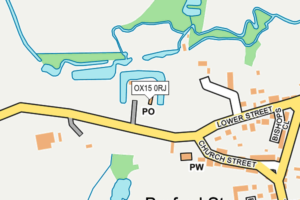 OX15 0RJ map - OS OpenMap – Local (Ordnance Survey) OX15 0RJ map - OS OpenMap – Local (Ordnance Survey)