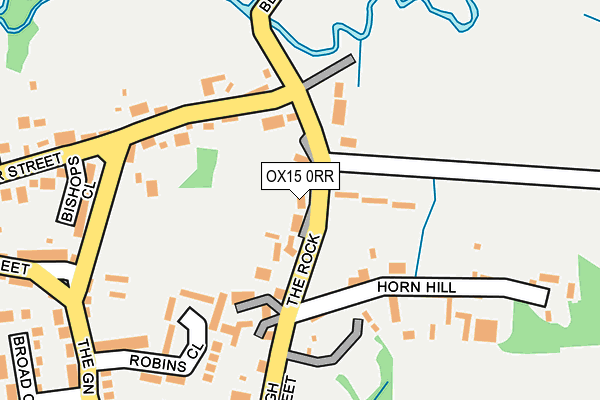 OX15 0RR map - OS OpenMap – Local (Ordnance Survey) OX15 0RR map - OS OpenMap – Local (Ordnance Survey)