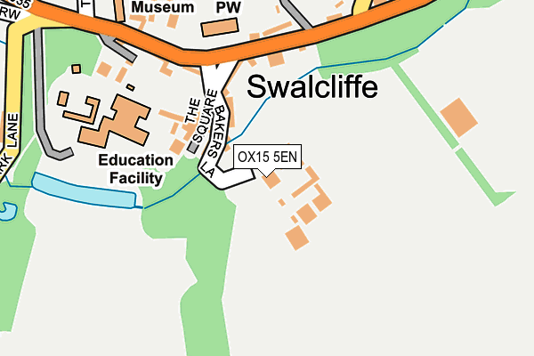 OX15 5EN map - OS OpenMap – Local (Ordnance Survey) OX15 5EN map - OS OpenMap – Local (Ordnance Survey)
