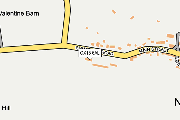 OX15 6AL map - OS OpenMap – Local (Ordnance Survey) OX15 6AL map - OS OpenMap – Local (Ordnance Survey)