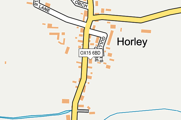 OX15 6BD map - OS OpenMap – Local (Ordnance Survey) OX15 6BD map - OS OpenMap – Local (Ordnance Survey)