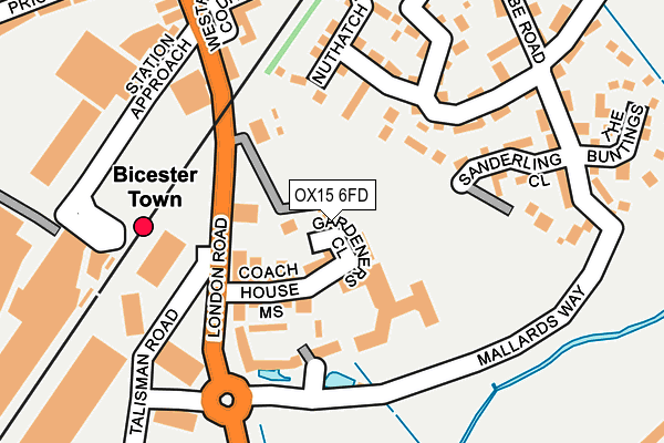 OX15 6FD map - OS OpenMap – Local (Ordnance Survey) OX15 6FD map - OS OpenMap – Local (Ordnance Survey)
