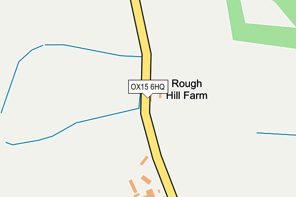 OX15 6HQ map - OS OpenMap – Local (Ordnance Survey)
