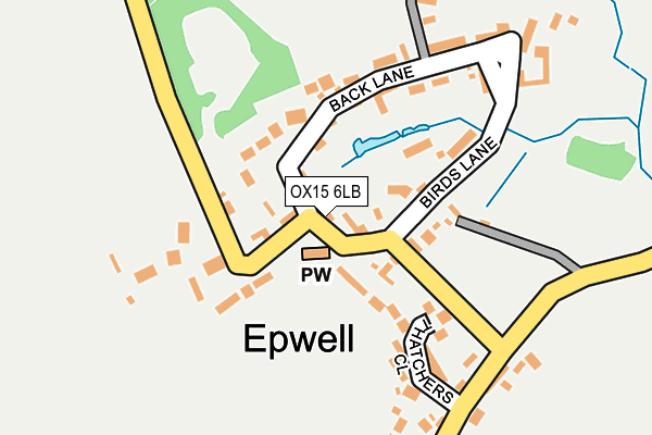 OX15 6LB map - OS OpenMap – Local (Ordnance Survey) OX15 6LB map - OS OpenMap – Local (Ordnance Survey)