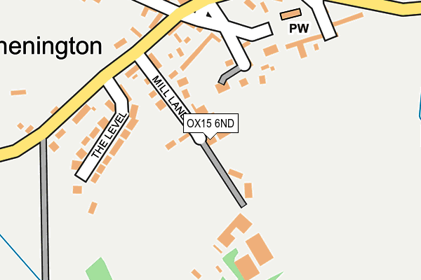 OX15 6ND map - OS OpenMap – Local (Ordnance Survey) OX15 6ND map - OS OpenMap – Local (Ordnance Survey)