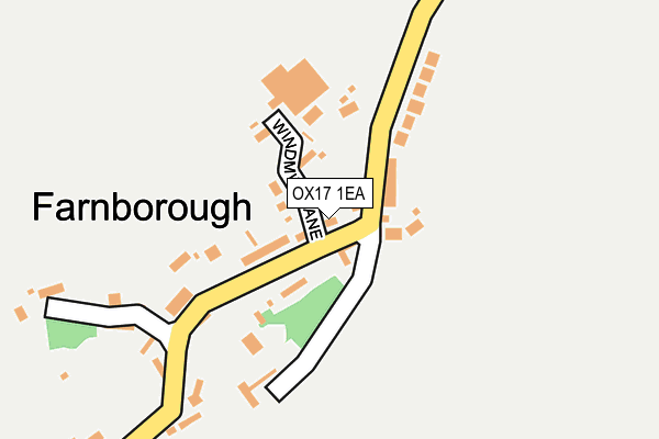 OX17 1EA map - OS OpenMap – Local (Ordnance Survey) OX17 1EA map - OS OpenMap – Local (Ordnance Survey)