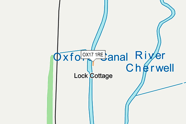 OX17 1RE map - OS OpenMap – Local (Ordnance Survey) OX17 1RE map - OS OpenMap – Local (Ordnance Survey)