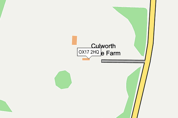 OX17 2HQ map - OS OpenMap – Local (Ordnance Survey) OX17 2HQ map - OS OpenMap – Local (Ordnance Survey)