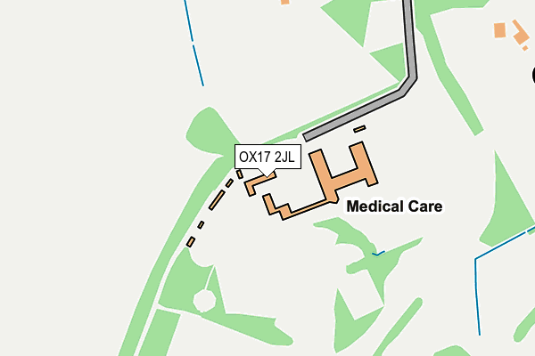 OX17 2JL map - OS OpenMap – Local (Ordnance Survey) OX17 2JL map - OS OpenMap – Local (Ordnance Survey)